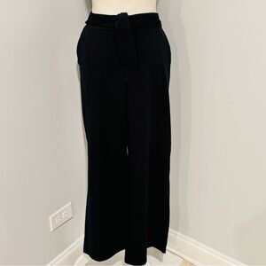 Cato Black Wide-Leg Women's Pants